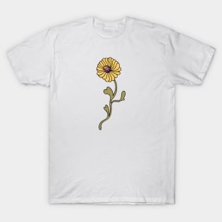 yellow flower T-Shirt